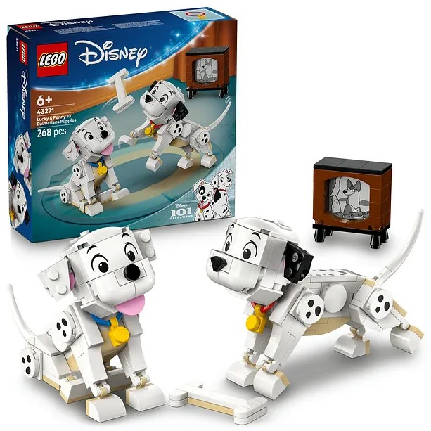 لگو سری کلاسیک مدل Disney Lucky and Penny 101 Dalmatians کد 43271 لگو سری کلاسیک مدل Disney Lucky and Penny 101 Dalmatians کد 43271