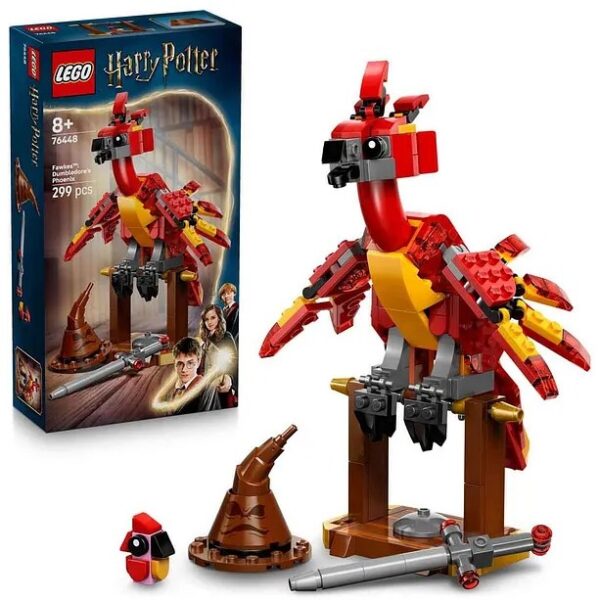 لگو سری هری پاتر مدل Fawkes Dumbledore’s Phoenix کد 76448