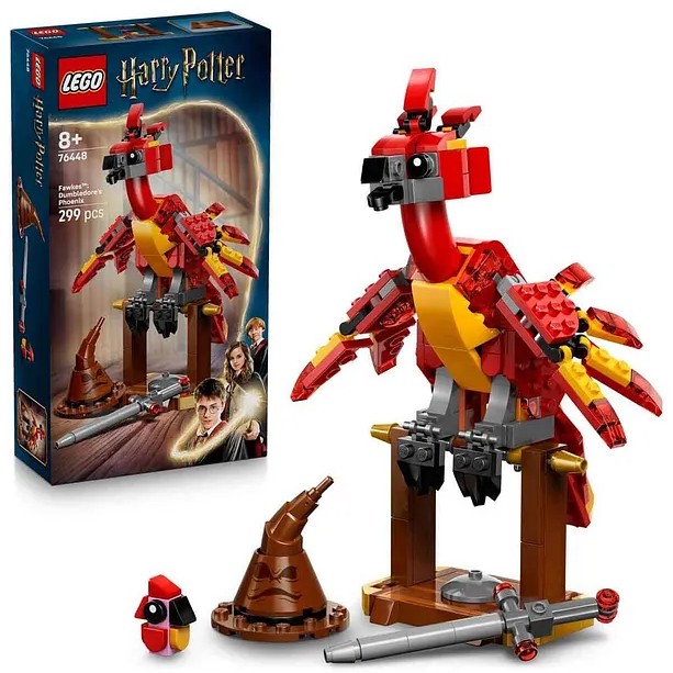 لگو سری هری پاتر مدل Fawkes Dumbledore’s Phoenix کد 76448 لگو سری هری پاتر مدل Fawkes Dumbledore’s Phoenix کد 76448