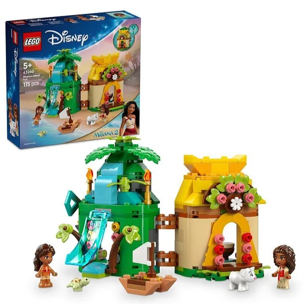 لگو سری دیزنی مدل Moana’s Island Fun کد 43260 لگو سری دیزنی مدل Moana’s Island Fun کد 43260
