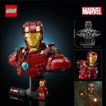 لگو سری مارول مدل Iron Man MK4 Bust کد 76327