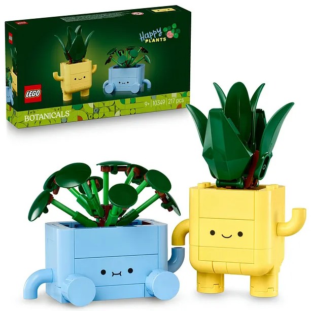 لگو سری Botanicals مدل Happy Plants کد 10349 لگو سری Botanicals مدل Happy Plants کد 10349