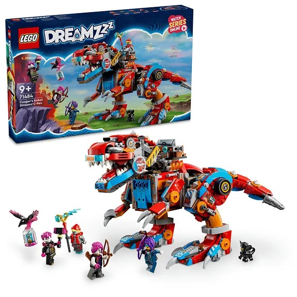 لگو سری دریمزز مدل Cooper’s Robot Dinosaur C-Rex کد 71484 لگو سری دریمزز مدل Cooper’s Robot Dinosaur C-Rex کد 71484
