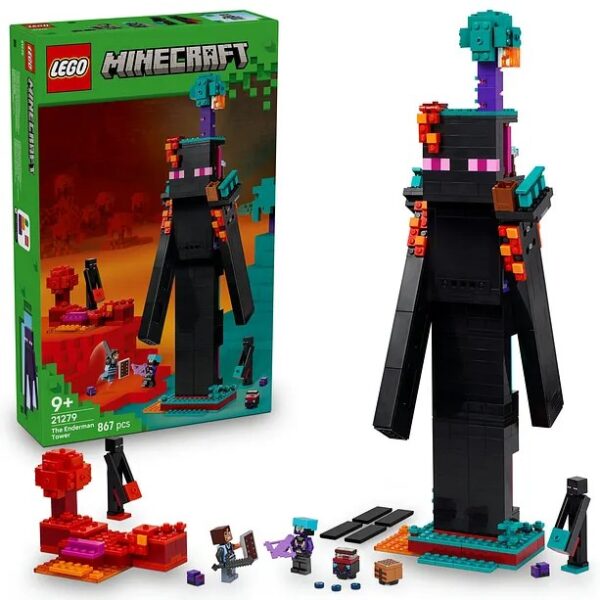 لگو سری ماینکرفت مدل The Enderman Tower کد 21279