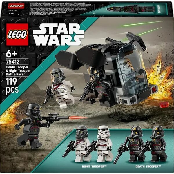 لگو سری Star Wars مدل Death Trooper & Night Trooper Battle Pack کد 75412