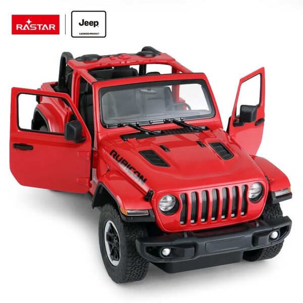 ماشین کنترلی جیپ Wrangler Rubicon راستار با مقیاس 1:14