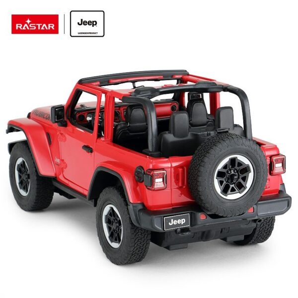 ماشین کنترلی جیپ Wrangler Rubicon راستار با مقیاس 1:14
