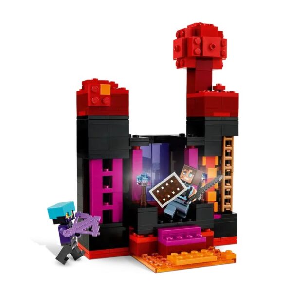 لگو سری ماینکرفت مدل The Enderman Tower کد 21279