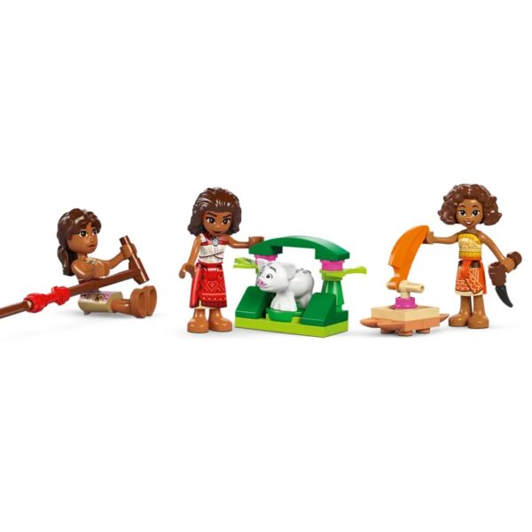 لگو سری دیزنی مدل Moana’s Adventure Canoe کد 43270