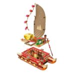 لگو سری دیزنی مدل Moana’s Adventure Canoe کد 43270