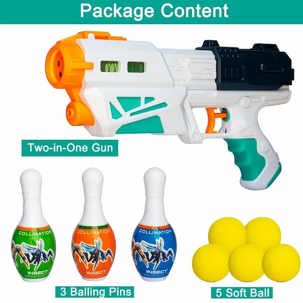 ست تفنگ بازی دو کاره مدل MAGIC GUN