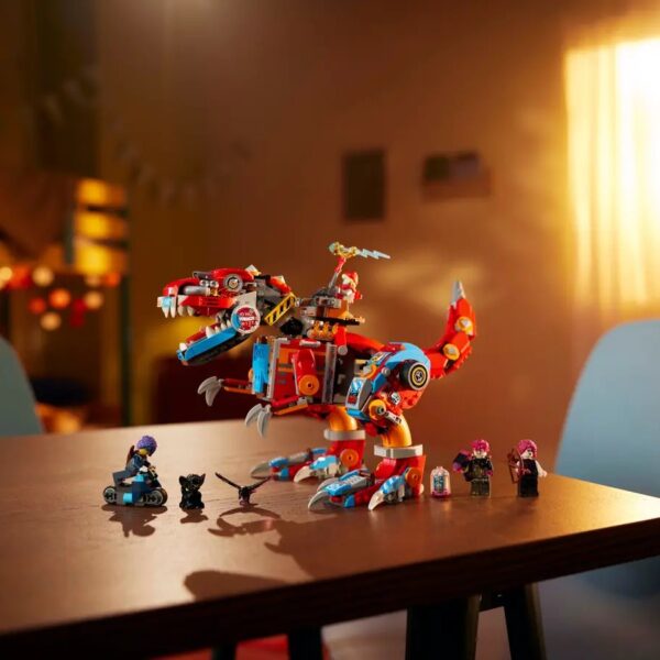 لگو سری دریمزز مدل Cooper’s Robot Dinosaur C-Rex کد 71484