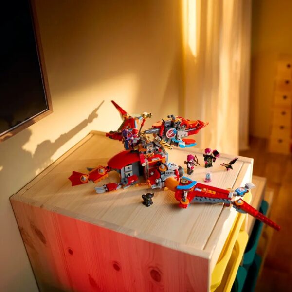 لگو سری دریمزز مدل Cooper’s Robot Dinosaur C-Rex کد 71484