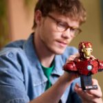 لگو سری مارول مدل Iron Man MK4 Bust کد 76327