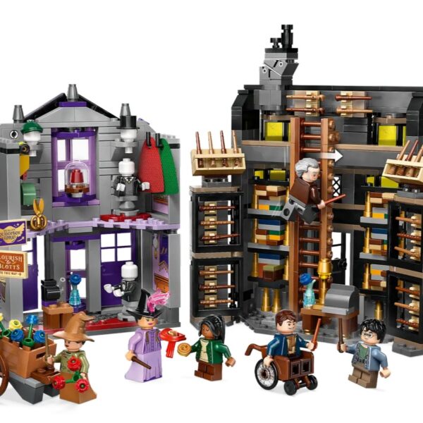 لگو سری هری پاتر مدل Ollivanders & Madam Malkin’s Robes کد 76439