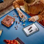 لگو سری هری پاتر مدل Chomping Monster Book of Monsters کد 76449