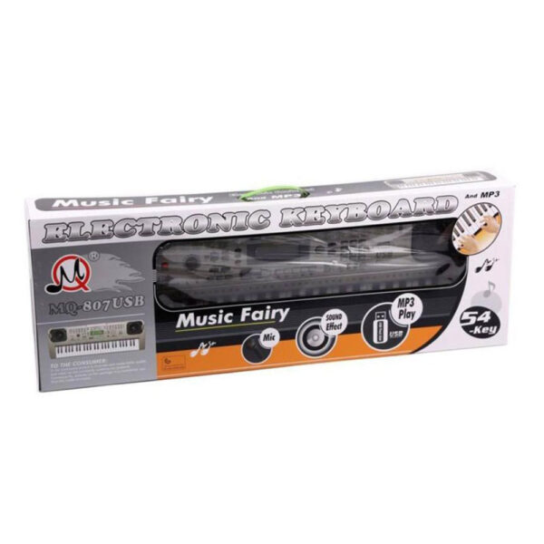 ارگ موزیکال مدل MQ-807 USB با ۵۴ کلید و میکروفون 