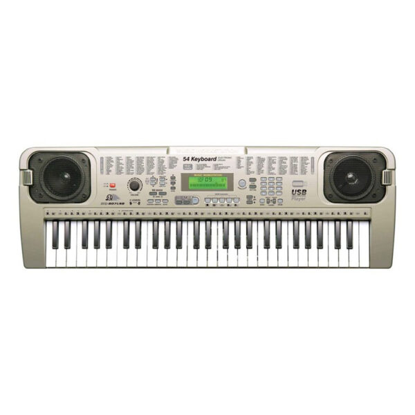 ارگ موزیکال مدل MQ-807 USB با ۵۴ کلید و میکروفون 
