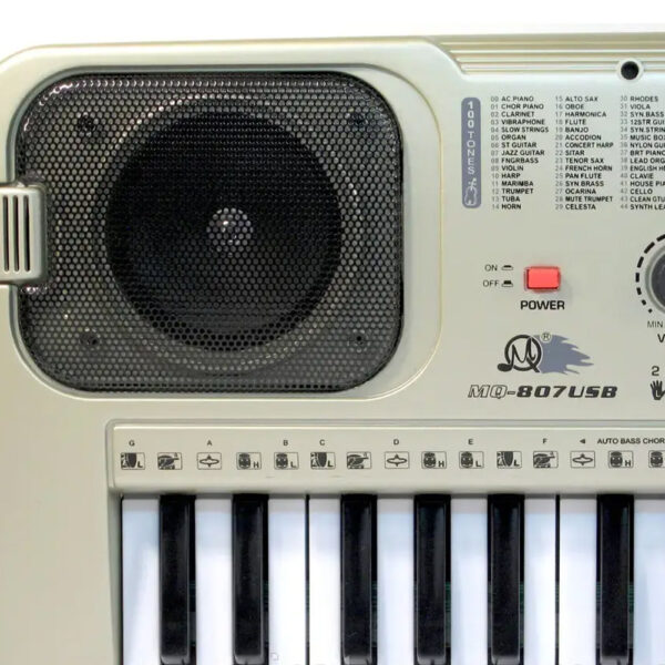 ارگ موزیکال مدل MQ-807 USB با ۵۴ کلید و میکروفون 