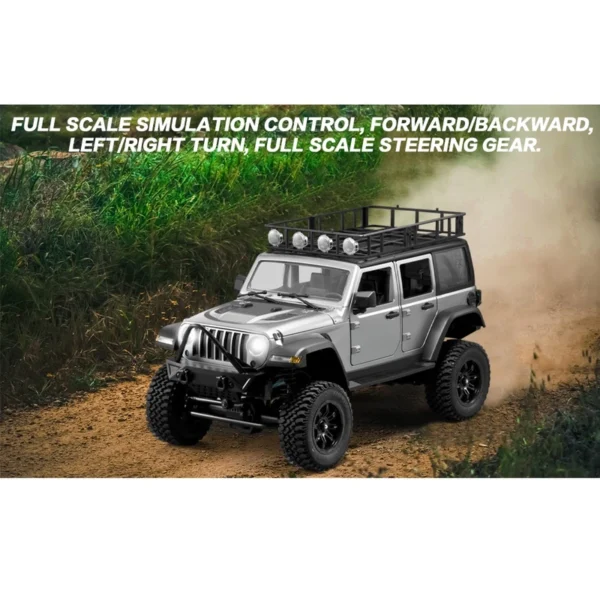 ماشین بازی کنترلی مدل جیپ آفرود طرح 4x4 Jeep کد MN-128
