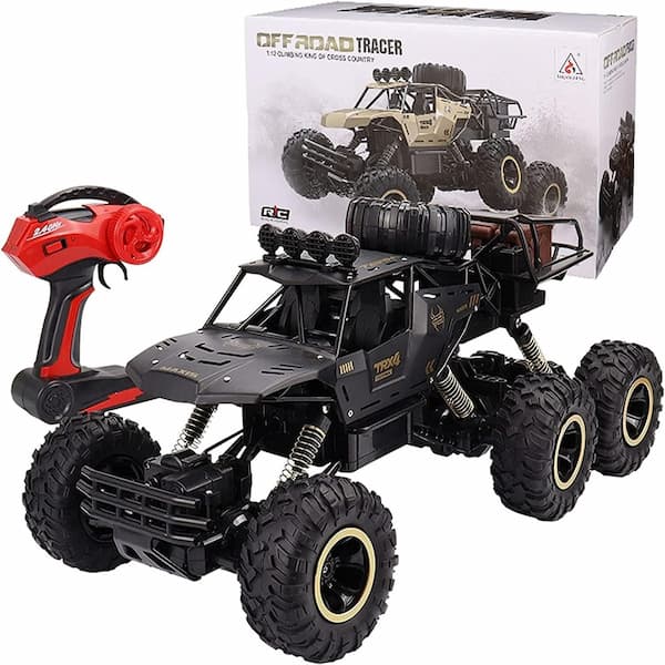 ماشین کنترلی آفرود شش چرخ برند Rock CRAWLER آیتم 2089