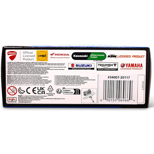 ماکت موتورسیکلت BMW R1250 GS مدل M34007-20117 مقیاس 1:18