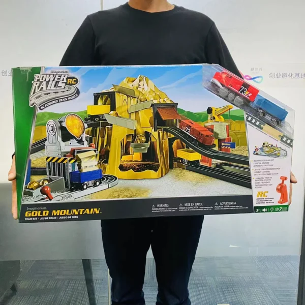 اسباب‌بازی قطار معادن طلا مدل ‎POWER RAILS Gold Mountain