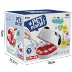 ست بازی دندانپزشکی حیوانات 17 قطعه بوا کد 8392