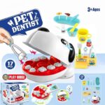 ست بازی دندانپزشکی حیوانات 17 قطعه بوا کد 8392