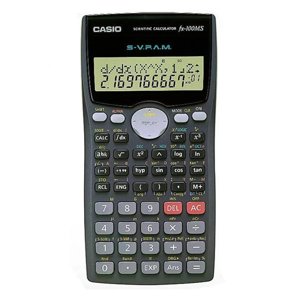 ماشین حساب کاسیو مدل FX-100MS
