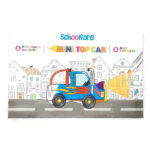 ماژیک نقاشی 8 رنگ اسکول فنز مدل مینی جامبو کد FA92479
