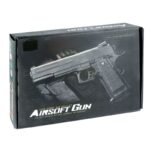 تفنگ کلت فلزی ایر سافت گان ساچمه ای مدل AIRSOFT GUN V306