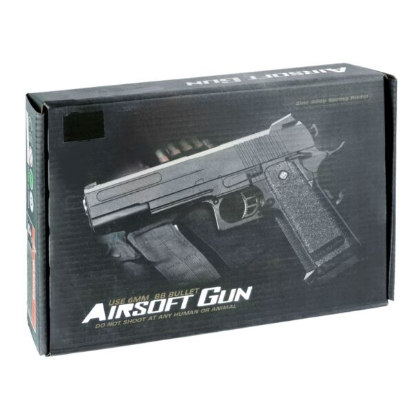 تفنگ کلت فلزی ایر سافت گان ساچمه ای مدل AIRSOFT GUN V306