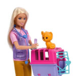 عروسک باربی مدل Veterinarian Mini Playset کد HRG50