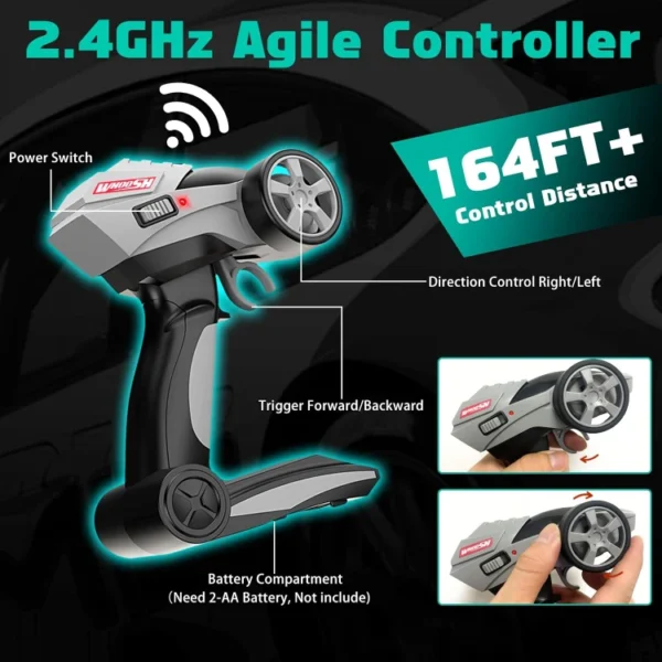 ماشین کنترلی دریفت نیسان زد شارژی آیتم DC 191A