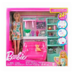 عروسک باربی مدل Tea Time Play Set کد Hkt94