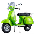 ماکت فلزی موتور سیکلت وسپا PX125 1:12