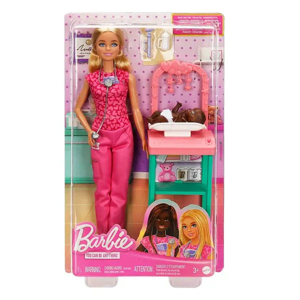 عروسک باربی دکتر مدل Doctor Doll کد JCR72 عروسک باربی دکتر مدل Doctor Doll کد JCR72