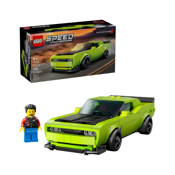 لگو سری اسپید مدل Dodge Challenger SRT Hellcat Sports Car کد 77237