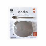 ظرف غذا درب دار با قاشق نوزادی دودیه Dodie