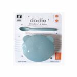 ظرف غذا درب دار با قاشق نوزادی دودیه Dodie