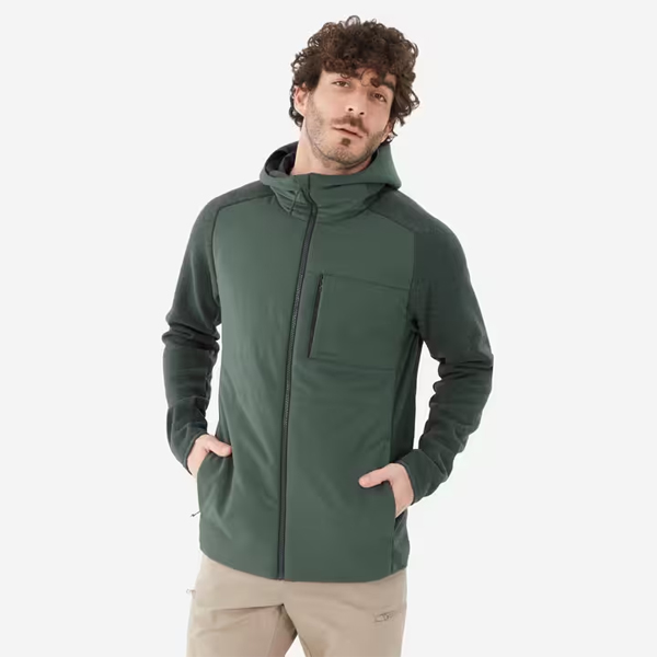 سویشرت مردانه کچوا مدل NH500 Hybride