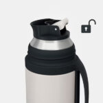 فلاسک استیل 0.4 لیتری کچوا همراه با فیلتر چای مدل 900
