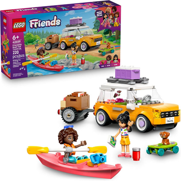لگو سری فرندز مدل Friendship Road-Trip Travel Car کد 42659