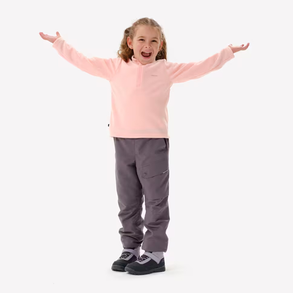 پلیور نیم زیپ کودکان کچوا مدل MH100 کد 02