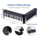 پیانو دیجیتال تاشو KONIX PJ88C