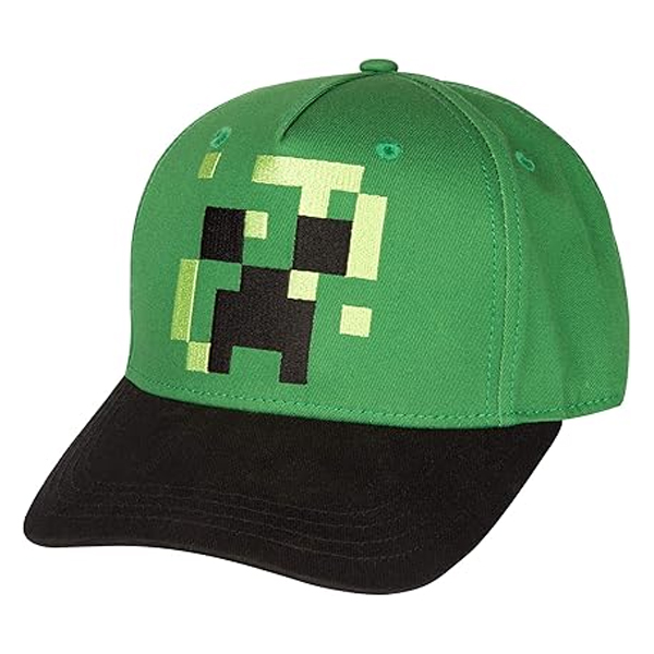 کلاه کپ ماینکرافت طرح Creeper کد 02
