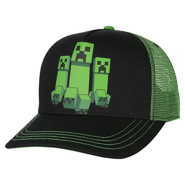 کلاه کپ ماینکرافت طرح Creeper کد 04