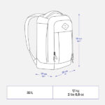 کوله پشتی 32 لیتری کچوا مدل NH Escape 500