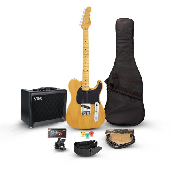 گیتار G&L Pack No.2 - Tribute ASAT Classic MP - Butterscotch Blonde